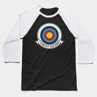 Target Archer Archery Target Baseball T-Shirt